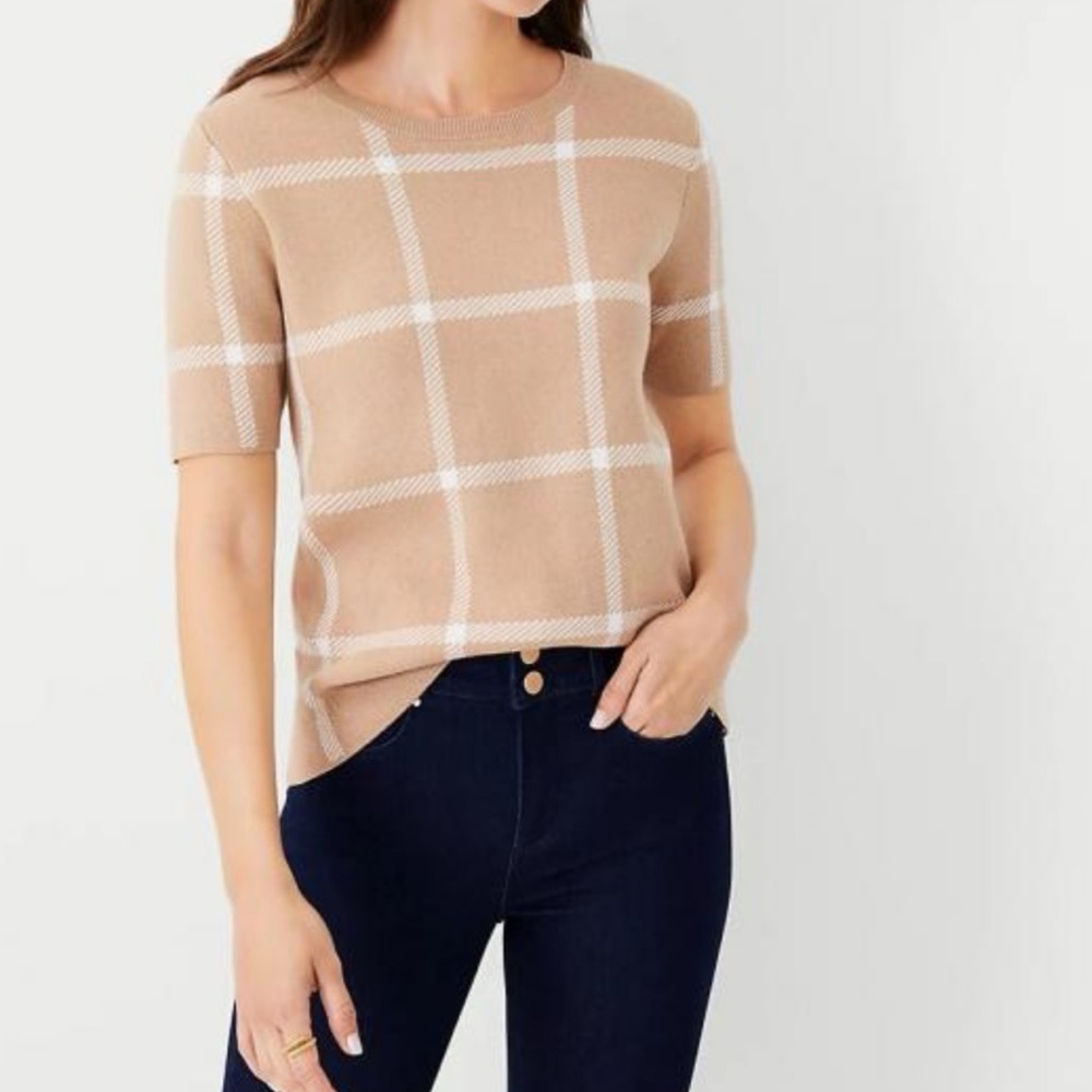 Windowpane Sweater